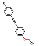 CAS 127727-79-1, 1-ethoxy-4-[(4-fluorophenyl)ethynyl]benzene 