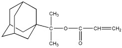 CAS 300833-10-7,1-(1-adamantyl)-1-methylethyl acrylate