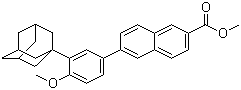 Mehtyl 6-[3-(1-adamanty)-4-methoxy phenyl]-2-naphthoate