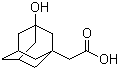 3-Hydroxyadamantane-1-acetic acid 