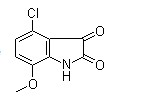 4-Chloro-7-methoxyisatin