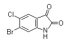 6-Bromo-5-chloroisatin 