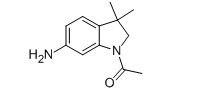 1-Acetyl-6-amino-3,3-dimethyl-2,3-dihydroindole 