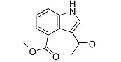 3-Acetyl-1H-indole-4-carboxylic acid methyl ester 