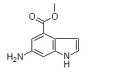 6-Amino-4-indolecarboxylic acid methyl ester 