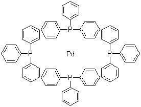 Tetrakis(triphenylphosphine)palladium,14221-01-3,Pd(Ph3)4 