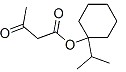 Acetoacetic acid 1-isopropylcyclohexyl ester 