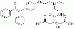 CAS # 50-41-9, Clomifene citrate, 2-(4-[2-Chloro-1,2-dipheny 
