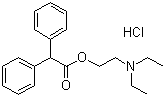 CAS # 50-42-0, Adiphenine hydrochloride, Diphenylacetic acid 