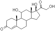 CAS # 50-23-7, Hydrocortisone, Cortisol, 11-beta,17-alpha,21 