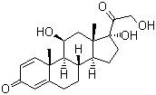 CAS # 50-24-8, Prednisolone, 11beta,17alpha,21-Trihydroxypre 