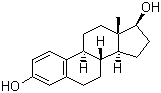 CAS # 50-28-2, Estradiol, 1,3,5-Estratriene-3,17beta-diol, 1 