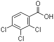 CAS # 50-75-9, 2,3,4-Trichlorobenzoic acid 