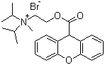 CAS # 50-34-0, Propantheline bromide, (2-Hydroxyethyl)diisop 