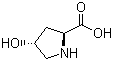CAS # 51-35-4, L-Hydroxyproline, trans-4-Hydroxy-L-proline, 