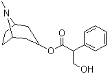 CAS # 51-55-8, Atropine, endo-(+/-)-alpha-(Hydroxymethyl)ben 