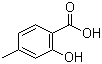 CAS # 50-85-1, 4-Methylsalicylic acid, 2-Hydroxy-4-methylben 