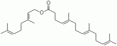 CAS # 51-77-4, Gefarnate, [(2E)-3,7-Dimethylocta-2,6-dienyl] 