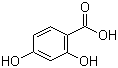 CAS # 89-86-1, 2,4-Dihydroxybenzoic acid, 4-Hydroxysalicylic
