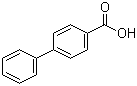 CAS # 92-92-2, 4-Biphenylcarboxylic acid, Biphenyl-4-carboxy