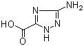 CAS # 3641-13-2, 3-Amino-1,2,4-triazole-5-carboxylic acid, 5