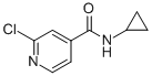 CAS 959241-13-5, 2-chloro-N-cyclopropylisonicotinamide 