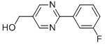 CAS 960198-66-7, [2-(3-Fluoro-phenyl)-pyrimidin-5-yl]-methan 