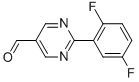 CAS 960198-49-6, 2-(2,5-Difluorophenyl)pyrimidine-5-carbalde 