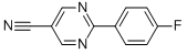 CAS 960198-60-1, 2-(4-Fluoro-phenyl)-pyrimidine-5-carbonitri 