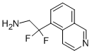 CAS 960119-20-4, 2,2-DIFLUORO-2-(ISOQUINOLIN-5-YL)ETHANAMINE 