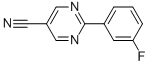 CAS 960198-61-2, 2-(3-Fluoro-phenyl)-pyrimidine-5-carbonitri 