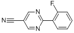 CAS 960198-62-3, 2-(2-Fluoro-phenyl)-pyrimidine-5-carbonitri 
