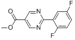 CAS 960198-53-2, 2-(2,5-Diluorophenyl)pyrimidine-5-carboxyli 