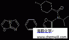 CAS 960521-50-0, 3-Furancarboxylic  acid,  5-(4-imidazo[2,1- 