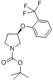 CAS 960491-88-7, (R)-tert-Butyl 3-(2-(trifluoromethyl)phenox 