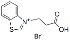 CAS 91626-39-0, 3-(2-carboxyethyl)benzothiazolium bromide 