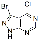 CAS 90914-41-3, 3-BROMO-4-CHLORO-1H-PYRAZOLO[3,4-D]PYRIMIDIN