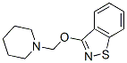 CAS 94087-34-0, 3-(piperidin-1-ylmethoxy)-1,2-benzisothiazol 