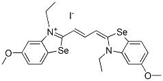CAS 93838-99-4, 3-ethyl-2-[3-(3-ethyl-5-methoxy-3H-benzosele 