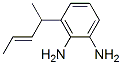 CAS 99647-70-8, 1,2-Benzenediamine,  3-(1-methyl-2-butenyl)- 