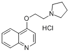 CAS 32226-69-0, Quinoline, 4-(2-(1-pyrrolidinyl)ethoxy)- 