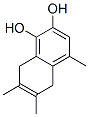 CAS 32249-80-2, 1,2-Naphthalenediol, 5,8-dihydro-4,6,7-trime 
