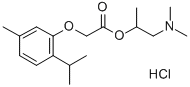 CAS 32305-40-1, Acetic acid, (thymyloxy)-, 2-(dimethylamino) 