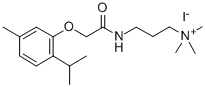 CAS 32305-19-4, Ammonium, (3-(2-(thymyloxy)acetamido)propyl)