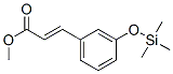 CAS 32342-00-0, 3-[m-[(Trimethylsilyl)oxy]phenyl]propenoic a