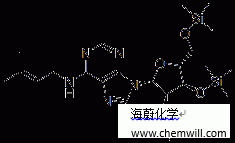 CAS 32352-57-1, N-(3-Methyl-2-butenyl)-2'-O,3'-O,5'-O-tris(t 