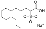 CAS 32361-96-9, sodium hydrogen 2-sulphonatotetradecanoate 