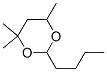 CAS 32362-65-5, 2-Butyl-4,4,6-trimethyl-1,3-dioxane 
