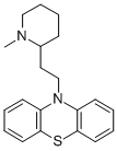 CAS 32367-75-2, Phenothiazine, 10-(2-(1-methyl-2-piperidyl)e 