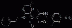CAS 199295-55-1, 1(2H)-Pyrazineacetamide, N-((6-amino-2-meth